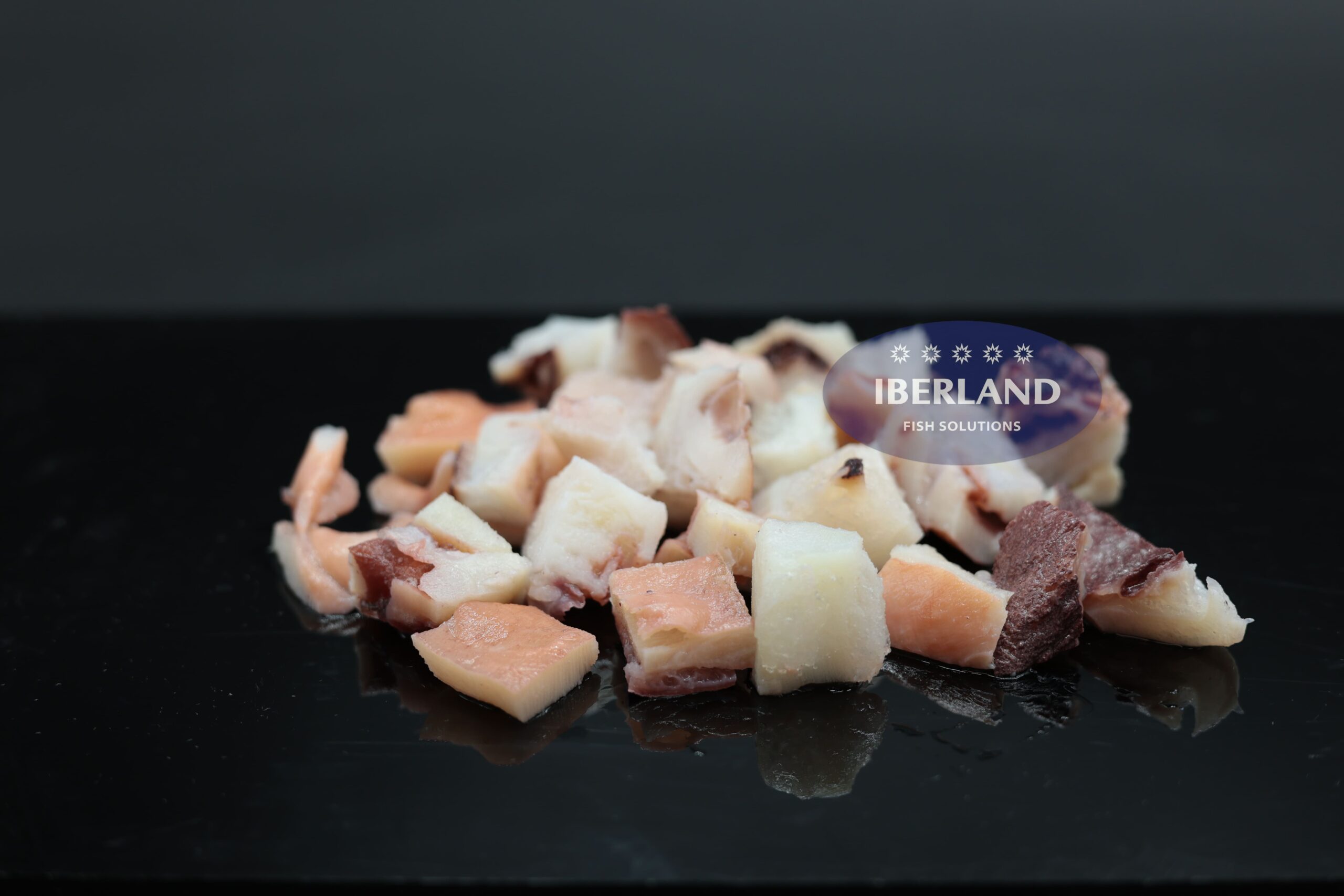 Cabezas troceadas de Pulpo cocido IQF